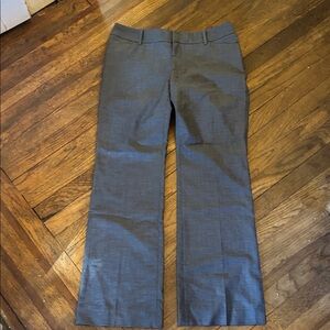 Gray Straight Leg Pants